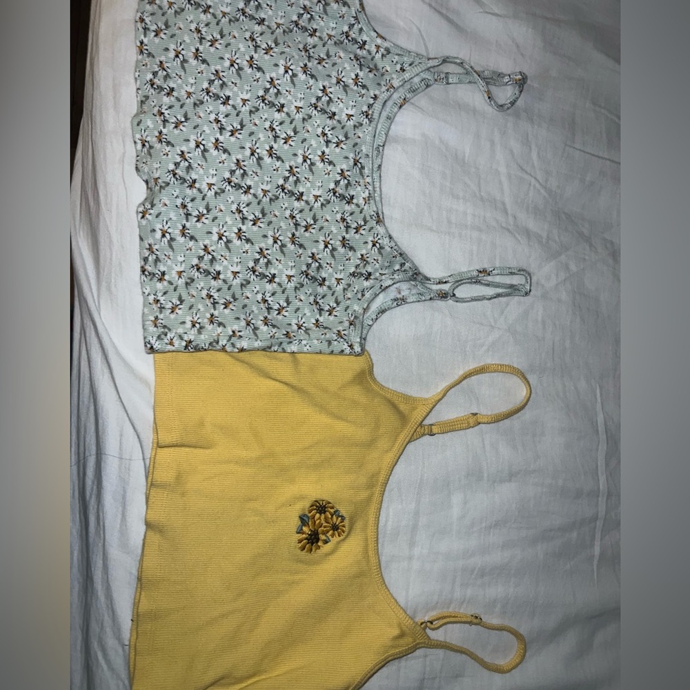 Two crop tops